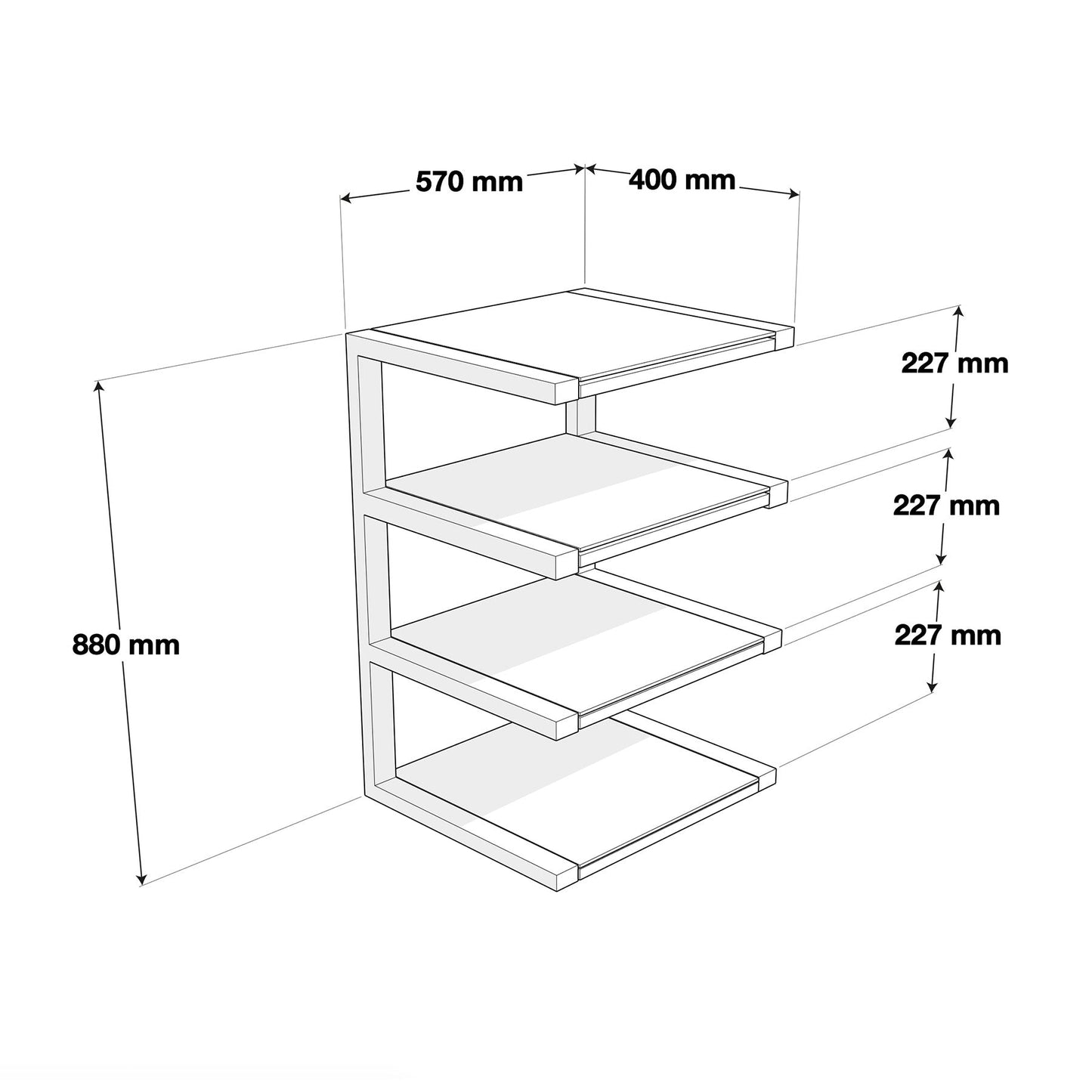 Norstone: ESSE Hifi Turntable Stand